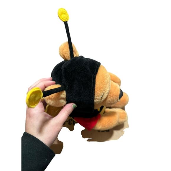 Walt Disney Winnie The Pooh Honey Bee 13” Stuffed Animal Plush Toy Vintage - Picture 5 of 8